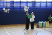 Uczniowie podczas występu