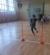 Tor przeszkód na lekcji z Mistrzem