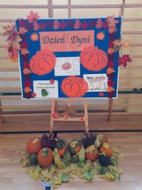Dekoracja z okazji Dnia Dyni