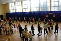 Zabawy taneczne dziadków z wnukami