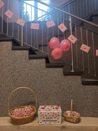 Walentynkowe dekoracje