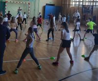 Uczniowie podczas zajęć