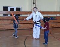 Uczniowie podczas zajęć