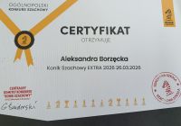 Certyfikat dla nauczyciela