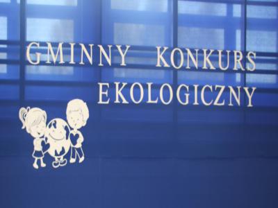 Gminny Konkurs Ekologiczny