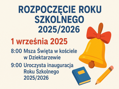 Rozpoczęcie Roku Szkolnego 2025/2026